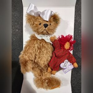 Annette Funicello Bear.  Ginger & Spice #086550 NIB, NWT, COA  Bear Buddies